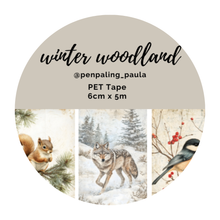 Lade das Bild in den Galerie-Viewer, Winter Woodland - PET Tape PRE-CUT