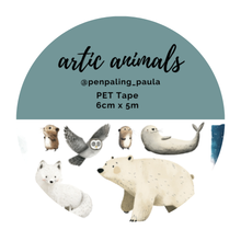 Lade das Bild in den Galerie-Viewer, Artic Animals - PET Tape PRE-CUT