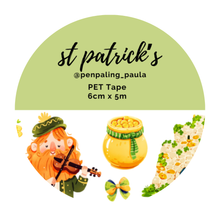 Load image into Gallery viewer, St Patrick's - PET Tape PRE-CUT