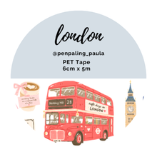 Load image into Gallery viewer, London - PET Tape PRE-CUT