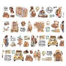 Lade das Bild in den Galerie-Viewer, Reise um die Welt - PET-Klebeband VORGESCHNITTEN