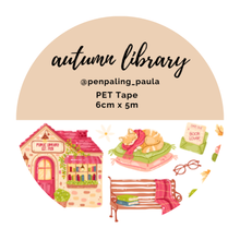 Lade das Bild in den Galerie-Viewer, Autumn Library - PET Tape PRE-CUT