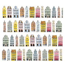 Load image into Gallery viewer, Amsterdam Houses - PET Tape PRE-CUT