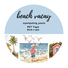 Lade das Bild in den Galerie-Viewer, Beach Vacay - PET Tape PRE-CUT