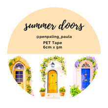 Load image into Gallery viewer, Summer Doors - PET Tape PRE-CUT