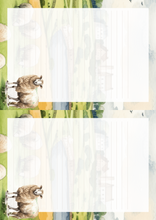 Lade das Bild in den Galerie-Viewer, Irische Schafe Druckbare Briefpapier