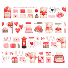 Lade das Bild in den Galerie-Viewer, Valentine's Mail - PET Tape PRE-CUT