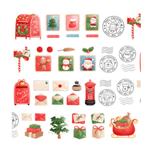 Load image into Gallery viewer, Christmas Mail - PET Tape PRE-CUT