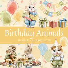 Lade das Bild in den Galerie-Viewer, Birthday Animals Bundle - 11 products