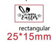 Lade das Bild in den Galerie-Viewer, Frohe Ostern – Wachssiegel – rechteckig