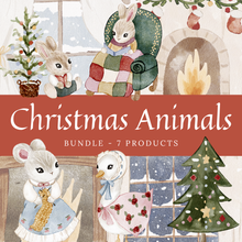Lade das Bild in den Galerie-Viewer, Christmas Animals - 5 products