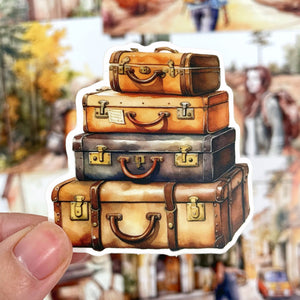 Suitcases - Vinyl Sticker