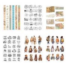 Lade das Bild in den Galerie-Viewer, Reise um die Welt - Stickerbuch