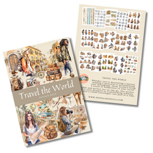 Load image into Gallery viewer, Travel the World - Sticker Book
