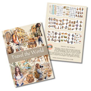 Travel the World - Sticker Book