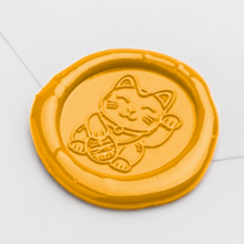 Lade das Bild in den Galerie-Viewer, Lucky Cat - Wax Seal