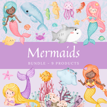 Lade das Bild in den Galerie-Viewer, Mermaids Bundle - 9 products