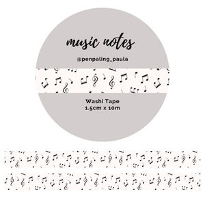 Music Notes - Washi Tape