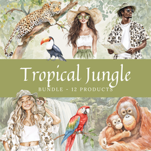 Lade das Bild in den Galerie-Viewer, Tropical Jungle Bundle - 12 products
