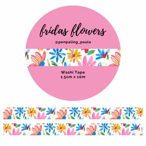 Fridas Flowers - Washi Tape