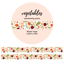 Load image into Gallery viewer, Vegetables - Washi Tape