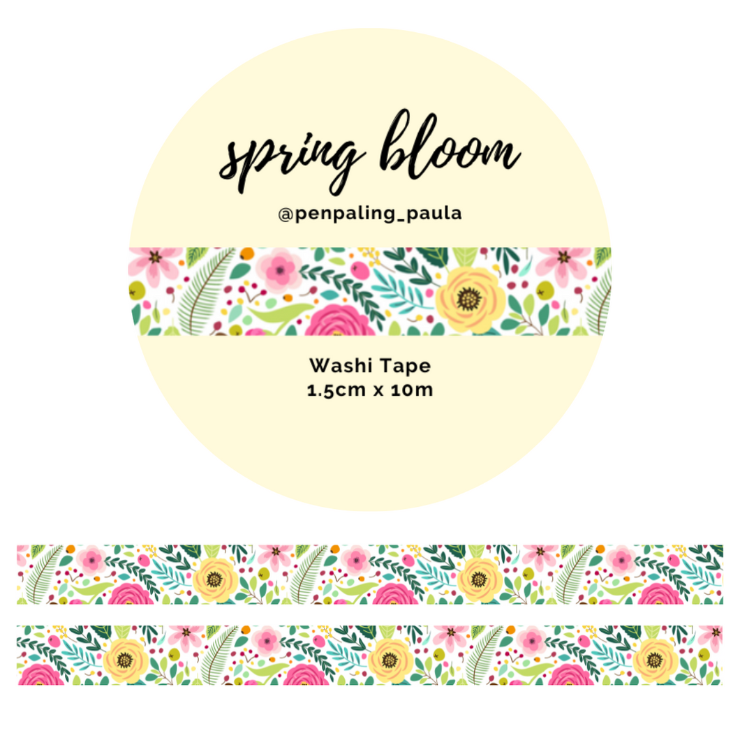 Spring Bloom - Washi Tape