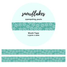 Load image into Gallery viewer, Snowflakes - Washi Tape