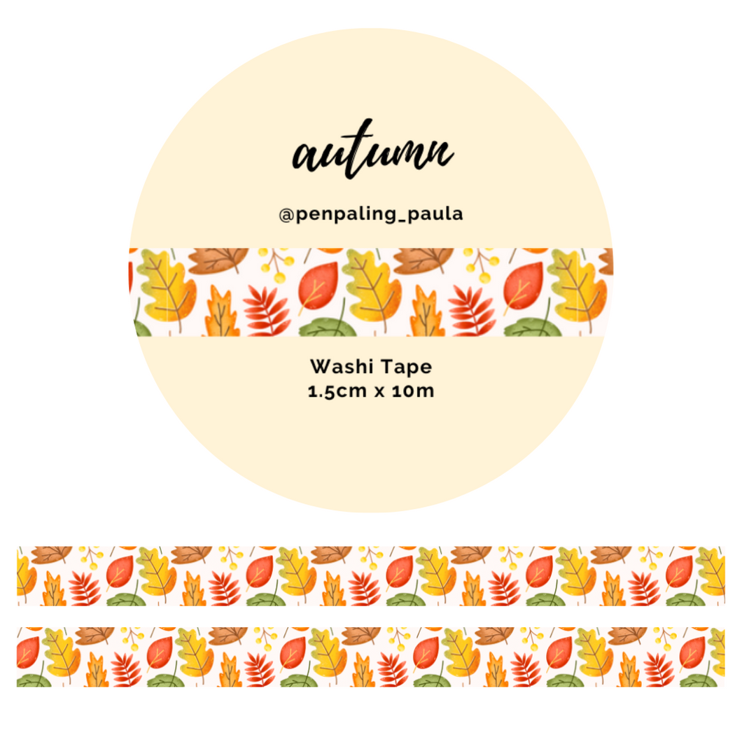 Autumn - Washi Tape