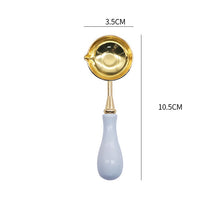 Lade das Bild in den Galerie-Viewer, Blauer Löffel