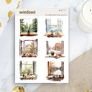 Windows - Sticker Sheet
