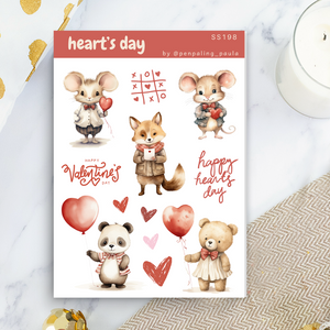 Heart's Day - Sticker Sheet