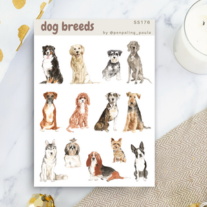 Dog Breeds - Sticker Sheet