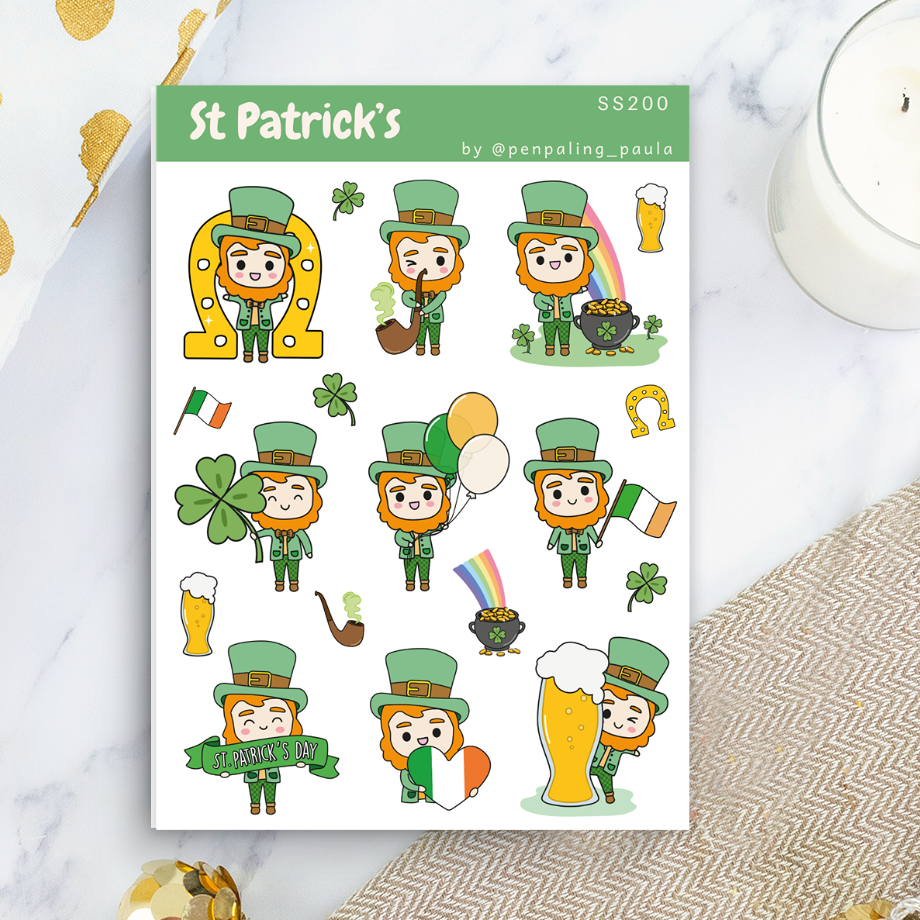 St Patrick's - Sticker Sheet