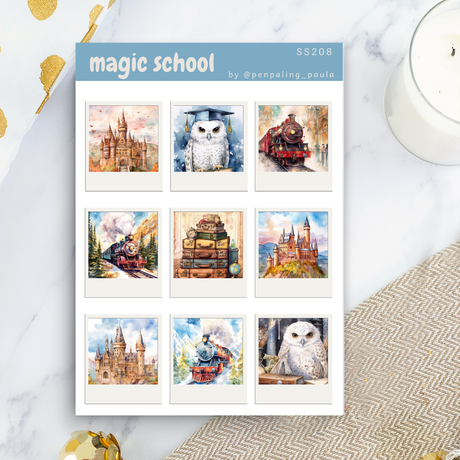 Magic School - Sticker Sheet