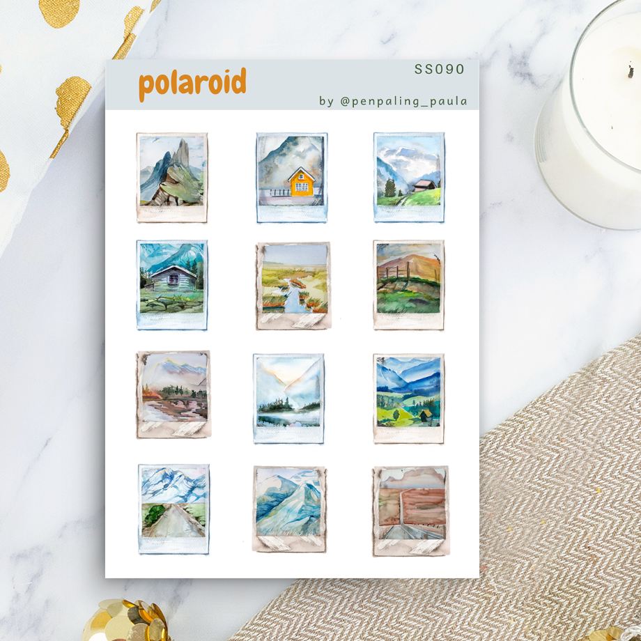 Polaroid - Sticker Sheet