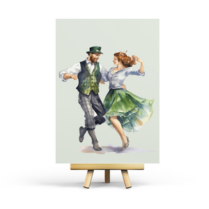 Irish Dance - Postcard