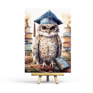 Brown Owl - Postcard