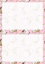 Load image into Gallery viewer, Coconuts Printable Stationery
