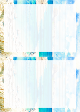 Load image into Gallery viewer, Ocean Printable Stationery
