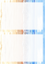 Lade das Bild in den Galerie-Viewer, Strand-Druckbares Briefpapier