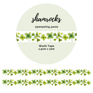 Shamrocks - Washi Tape