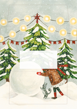 Lade das Bild in den Galerie-Viewer, Schneemann-Briefpapier zum Ausdrucken