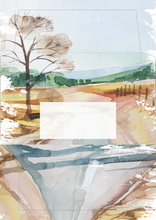 Lade das Bild in den Galerie-Viewer, Druckbares Briefpapier im Querformat II