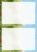 Lade das Bild in den Galerie-Viewer, Felddruckbares Briefpapier