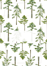 Lade das Bild in den Galerie-Viewer, Bäume Druckbares Briefpapier