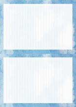 Lade das Bild in den Galerie-Viewer, Sky Druckbares Briefpapier