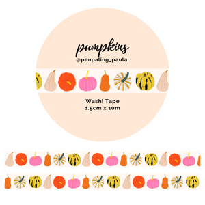 Pumpkins - Washi Tape