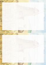 Lade das Bild in den Galerie-Viewer, Windmühle Druckbares Briefpapier