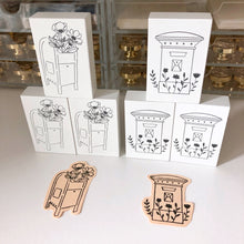 Load image into Gallery viewer, US Mailbox - Rubber Stamp