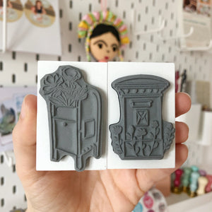US Mailbox - Rubber Stamp